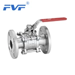 3PC Ball Valve with Flange End