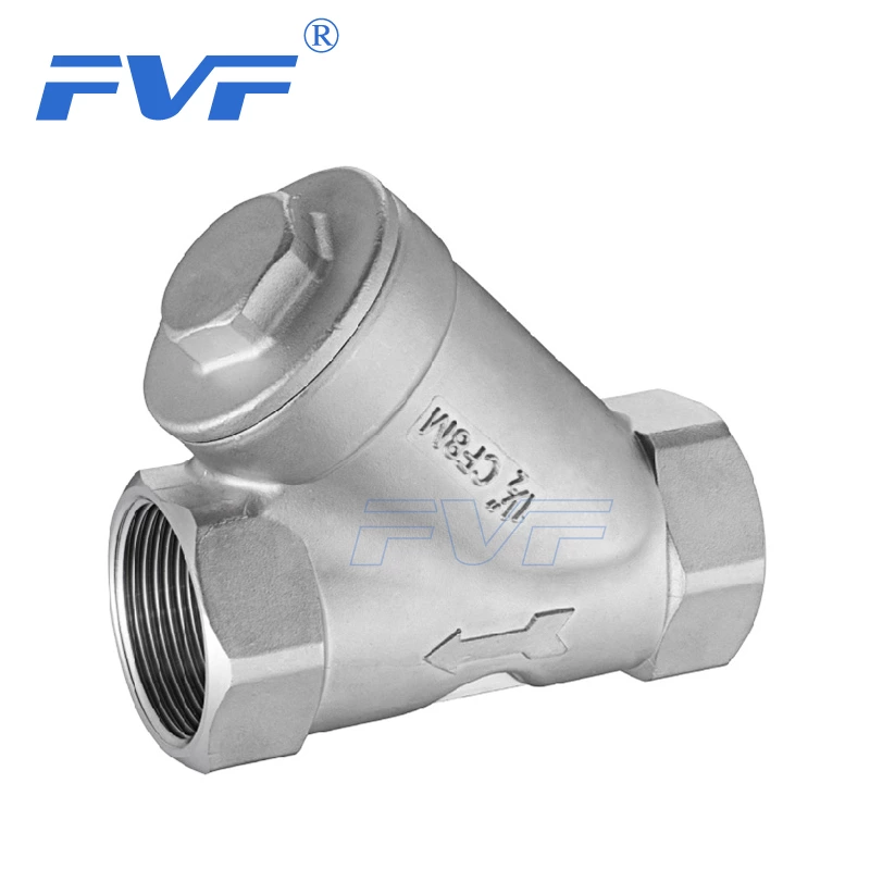 800 WOG Stainless Steel Y Type Check Valve