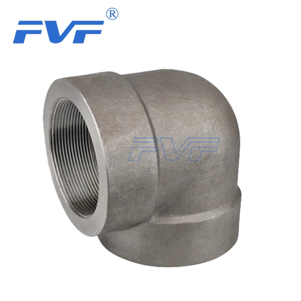 Carbon Steel Forged Threaded 90D Elbow