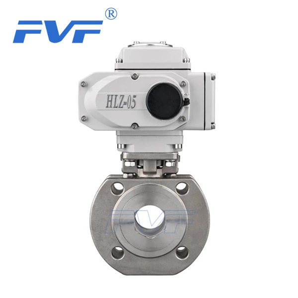 Electric Ultra Thin Wafer Ball Valve