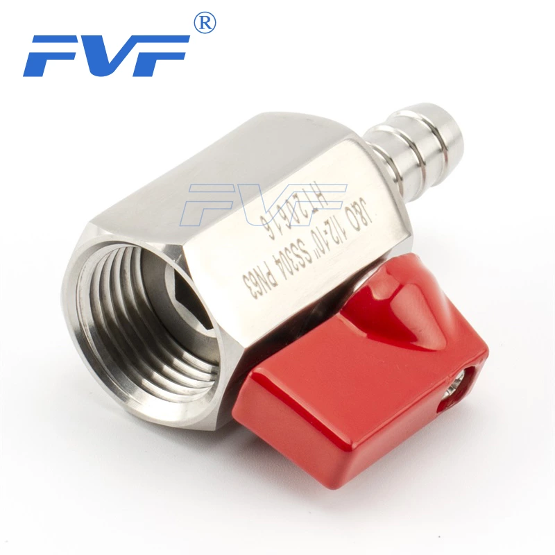 Mini Ball Valve With Hose Adapter