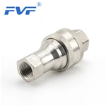 ISO7241-1B Type Stainless Steel Quick Coupling With NPT Thread