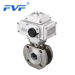 Stainless Steel Electric Ultra Thin Wafer Ball Valve