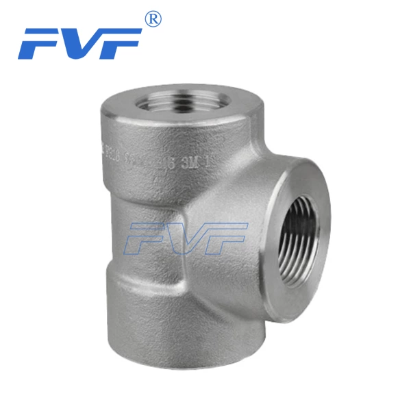 Stainless Steel Forged Threaded Tee