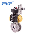 Pneumatic Ball Valve With Limited Switch and Solenoid Valve