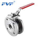 Wafer Type Ball Valve with Direct Mounting Pad