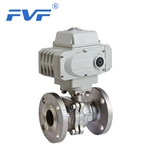 Electric Actuated Flanged Ball Valve