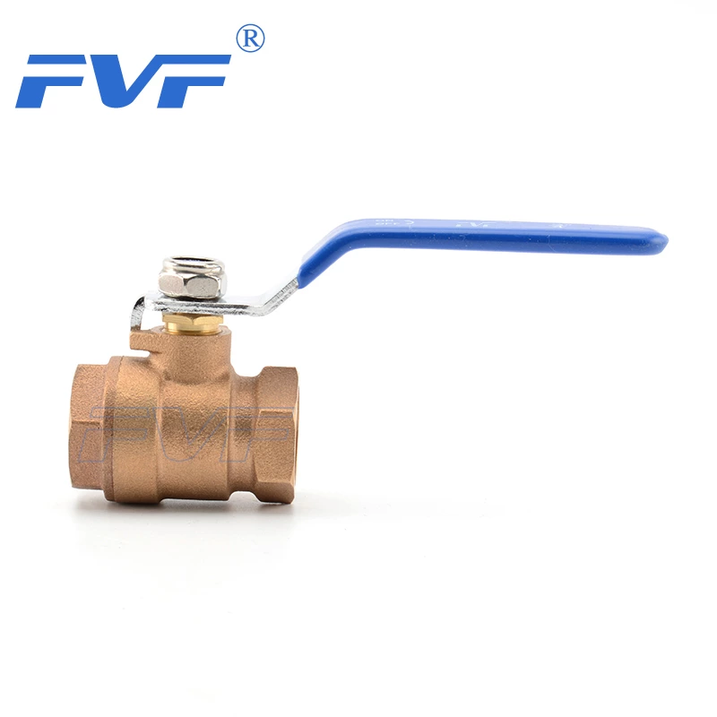 2PC Bronze Ball Valve With Thread Ends