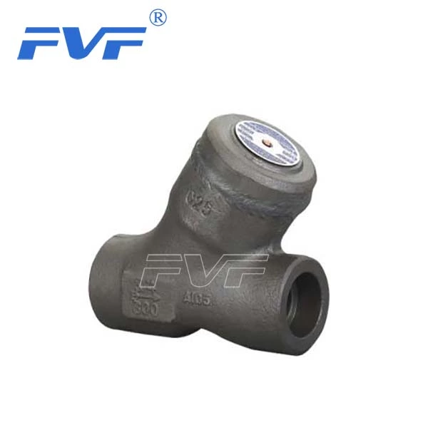 Y Type Welded Bonnet Forged Check Valve