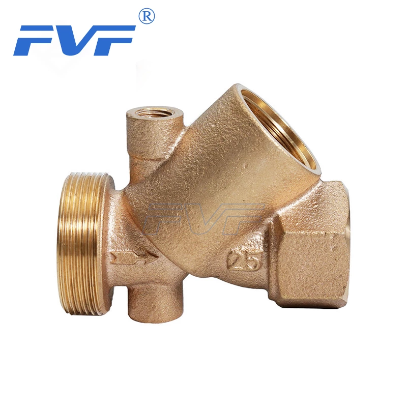 Bronze Y Type Male Female Strainer