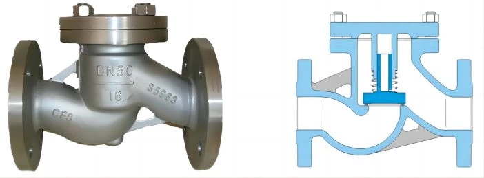 Stainless Steel Flange Lift Check Valve