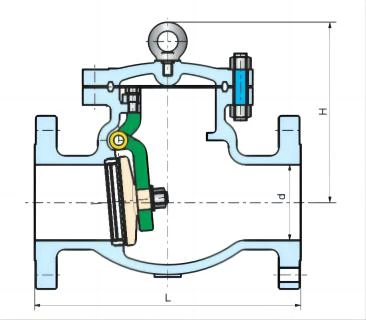 Double Flanged Tilting Disc Check Valve