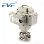 1000WOG 3-PC Electric Actuated Ball Valve
