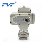 Stainless Steel Electric 3PC Ball Valve